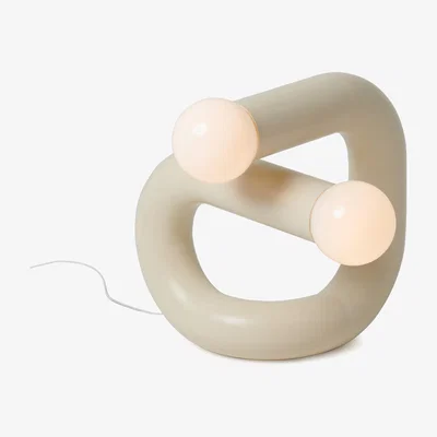 Made in Design Sphinx Table lamp - / Steel & glass by Axel Chay Beige