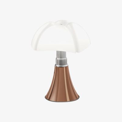 Made in Design Minipipistrello LED Table lamp - / Dimmer - H 35 cm by Martinelli Luce Copper/Metal