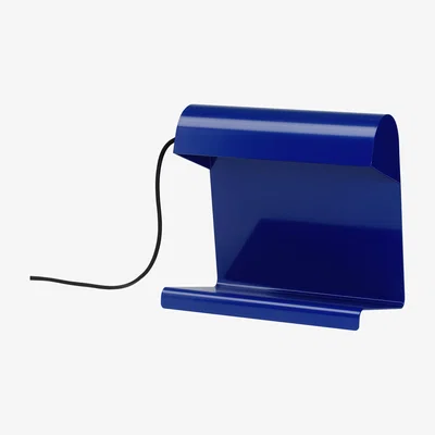 Made in Design Lampe de bureau Table lamp metal blue / Jean Prouvé, 1930 - Vitra