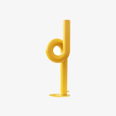 Made in Design Mini Petite Modulation Table lamp metal yellow yellow metal / H 45 cm - Axel Chay
