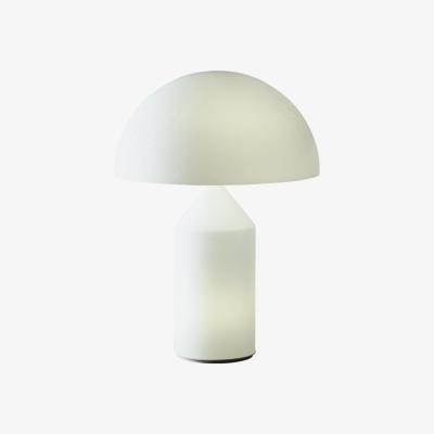 Made in Design Atollo Large Table lamp - Verre / H 70 cm / Vico Magistretti, 1977 by O luce White