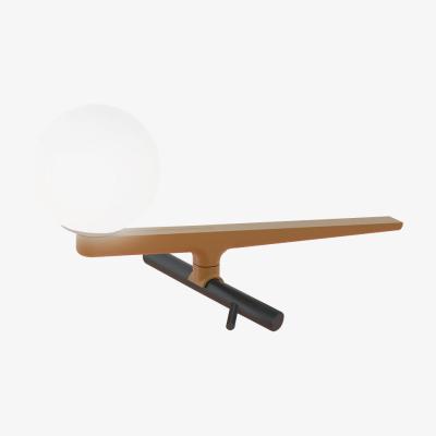 Made in Design Yanzi LED Table lamp - / Brass & glass by Artemide Black