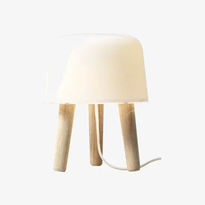 Made in Design Milk Table lamp - Table lamp by And Tradition White/Natural wood