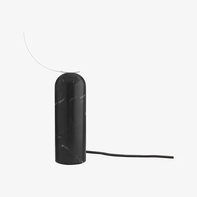 Made in Design Kizu Large Table lamp stone black / Marble base - H 45 cm - NEW WORKS