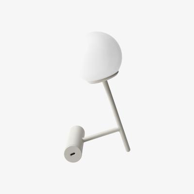 Made in Design Phare LED Wireless lamp - / Recharges via USB - Metal & plastic by Menu Grey