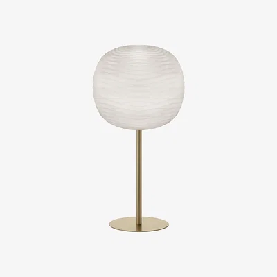 Made in Design Gem High Table lamp - / H 85 cm - Blown glass by Foscarini White