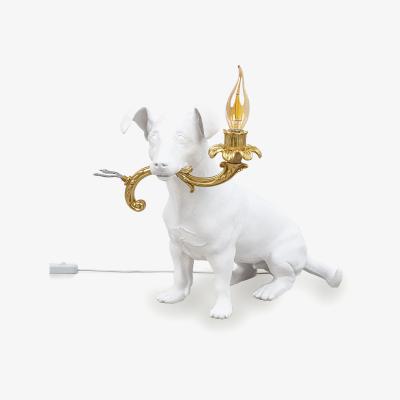 Made in Design Rio Lamp Table lamp - / Resin by Seletti White/Gold