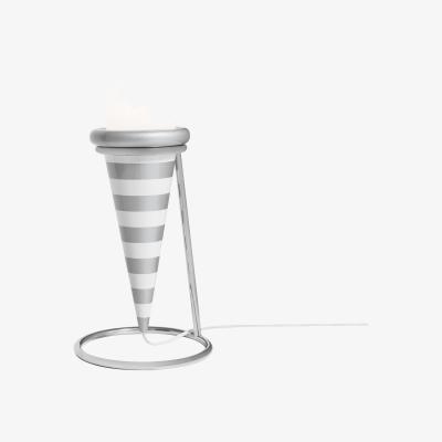 Made in Design Gelato - Night Tales Table lamp - / By Masanori Umeda, 1982-2020 by POST DESIGN White/Grey/Silver