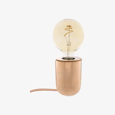 Made in Design Nara Table lamp - / Wall light - H 10 cm by Pop Corn Copper/Metal
