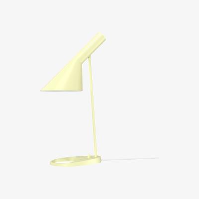 Made in Design AJ Table lamp metal yellow / H 56 cm - Adjustable / Arne Jacobsen, 1957 - Louis Poulsen