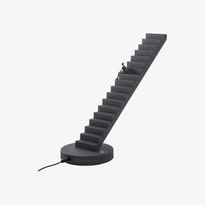 Made in Design Verso LED Table lamp - / Metal - Magnetic figurine by Seletti Grey