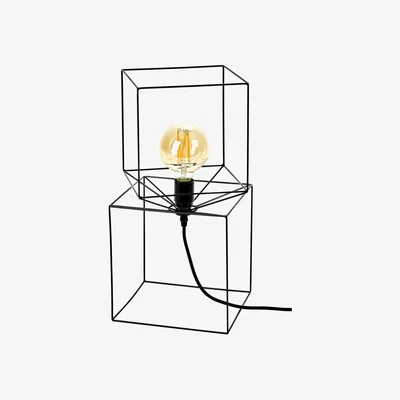 Made in Design Trompe l'œil Table lamp - To laid or suspend - H 46 cm by Serax Black