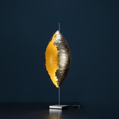 Made in Design PostKrisi 10 Malagolina Table lamp - LED / H 42 cm by Catellani & Smith Gold/Metal