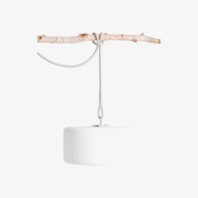 Made in Design Thierry Le swinger LED Wireless lamp - Floor lamp - USB charging by Fatboy Grey
