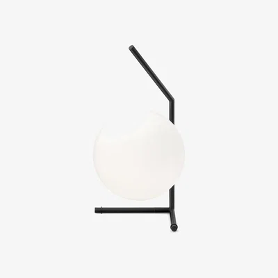 Made in Design IC T1 Low Table lamp - / H 38 cm by Flos White/Black