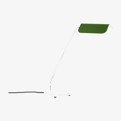 Made in Design Apex Table lamp metal green / H 38 cm - Adjustable - Hay