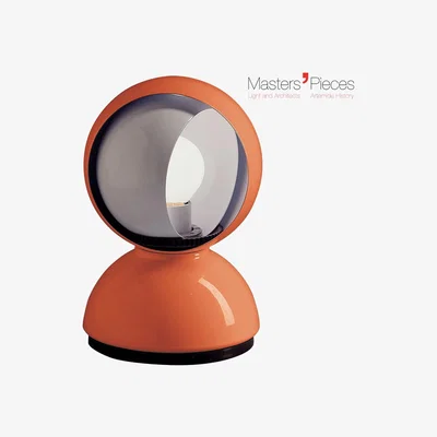 Made in Design Masters' Pieces - Eclisse Table lamp by Artemide Orange