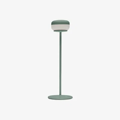 Made in Design Wireless rechargeable outdoor lamp Cheerio LED metal / Ø 8 x H 25.8 cm - Fatboy