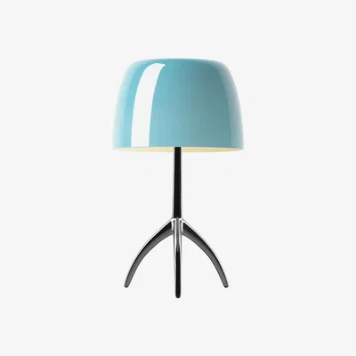 Made in Design Lumière Grande Table lamp - With dimmer - H 45 cm by Foscarini Blue/Green
