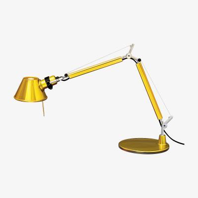 Made in Design Tolomeo Micro Gold Table lamp - / LED - Limited issue by Artemide Gold/Metal