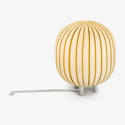 Made in Design Filigrana Table lamp - / Hand-blown glass by Established & Sons White/Brown