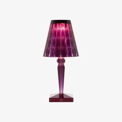 Made in Design Big Battery LED Wireless lamp - / H 37 cm - USB charging by Kartell Purple