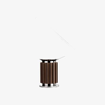 Made in Design Taccia LED (1962) Table lamp glass brown / Glass - H 64.5 cm - Flos
