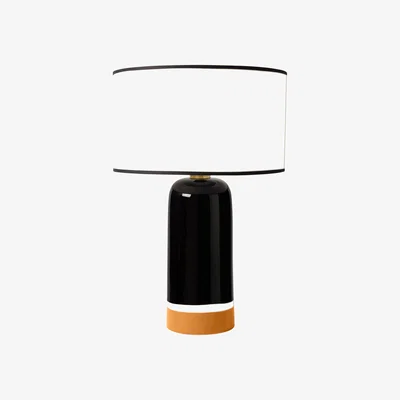 Made in Design Sicilia Table lamp ceramic black / H 60 cm - Maison Sarah Lavoine