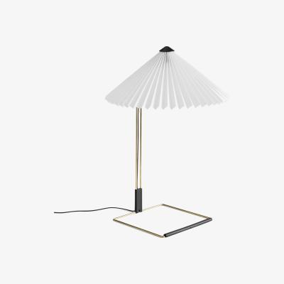 Made in Design Matin Large Table lamp - / LED - H 52 cm - Fabric & metal by Hay White
