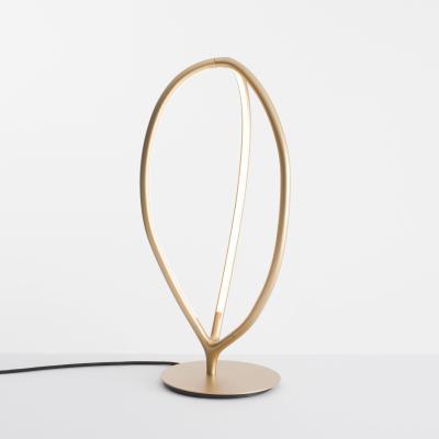 Made in Design Arrival LED Table lamp - / Aluminium - H 66 cm by Artemide Gold