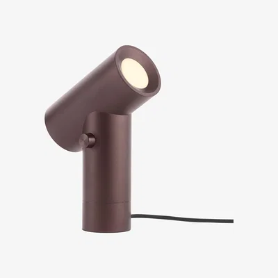 Made in Design Beam Table lamp - / Double source lumineuse - Base rotative by Muuto Brown