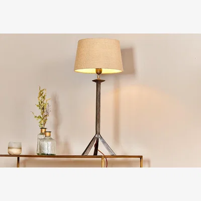 Nkuku Nkuku Sahhil Metal Tripod Table Lamp | Lamps And Shades | Antique Bronze
