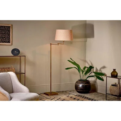 Nkuku Nkuku Kara Floor Lamp | Lighting | Brass