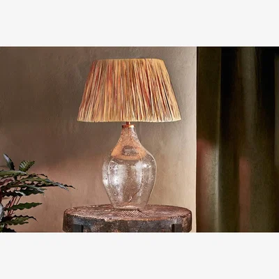 Nkuku Nkuku Damini Recycled Glass Table Lamp | Lamps And Shades | Clear