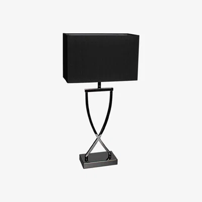 Nordic Nest By Rydéns Omega table lamp Black/chrome h52