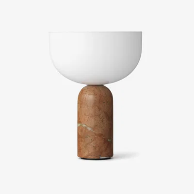 Nordic Nest New Works Kizu portable table lamp Breccia Pernice