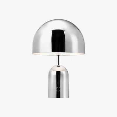 Nordic Nest Tom Dixon Bell Portable LED table lamp 28 cm Silver