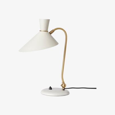 Nordic Nest Warm Nordic Bloom table lamp Warm white brass stand