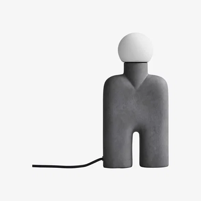Nordic Nest 101 Copenhagen Cobra table lamp 35 cm Dark Grey