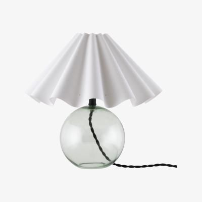 Nordic Nest Judith table lamp Ø30 cm Green-white