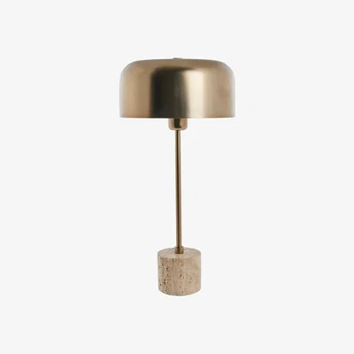 Nordic Nest Lene Bjerre Sofillia table lamp 98 cm Linen-light gold