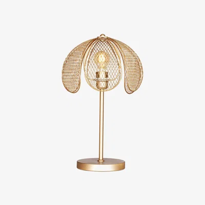 Nordic Nest By Rydéns Daisy table lamp 50 cm Matte gold