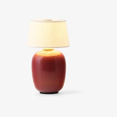 Nordic Nest Torso table lamp portable Ruby