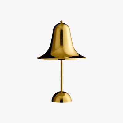 Nordic Nest Verpan Pantop portable table lamp 30 cm Shiny brass