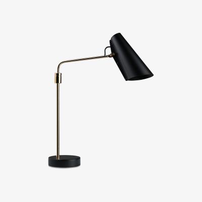 Nordic Nest Birdy swing table lamp Black-brass