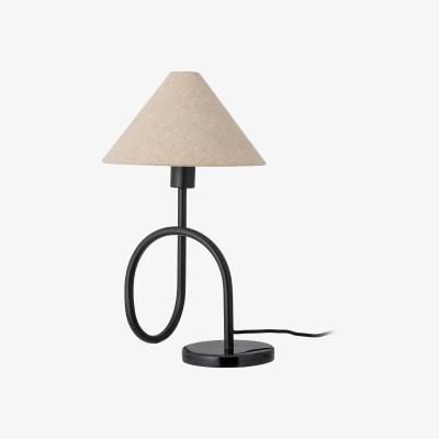 Nordic Nest Bloomingville Emaline table lamp 48 cm Natural-black