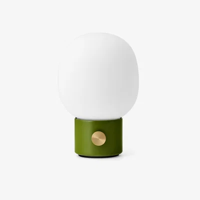 Nordic Nest JWDA portable table lamp Dusty green