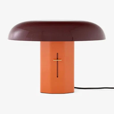 Nordic Nest &Tradition Montera JH42 table lamp Amber-ruby