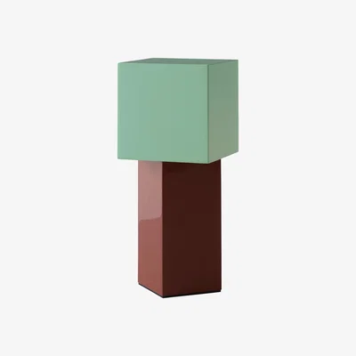 Nordic Nest &Tradition Pivot ATD7 portabel lamp Rusty mint