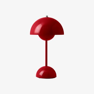 Nordic Nest &Tradition Flowerpot portable table lamp VP9 Vermilion red